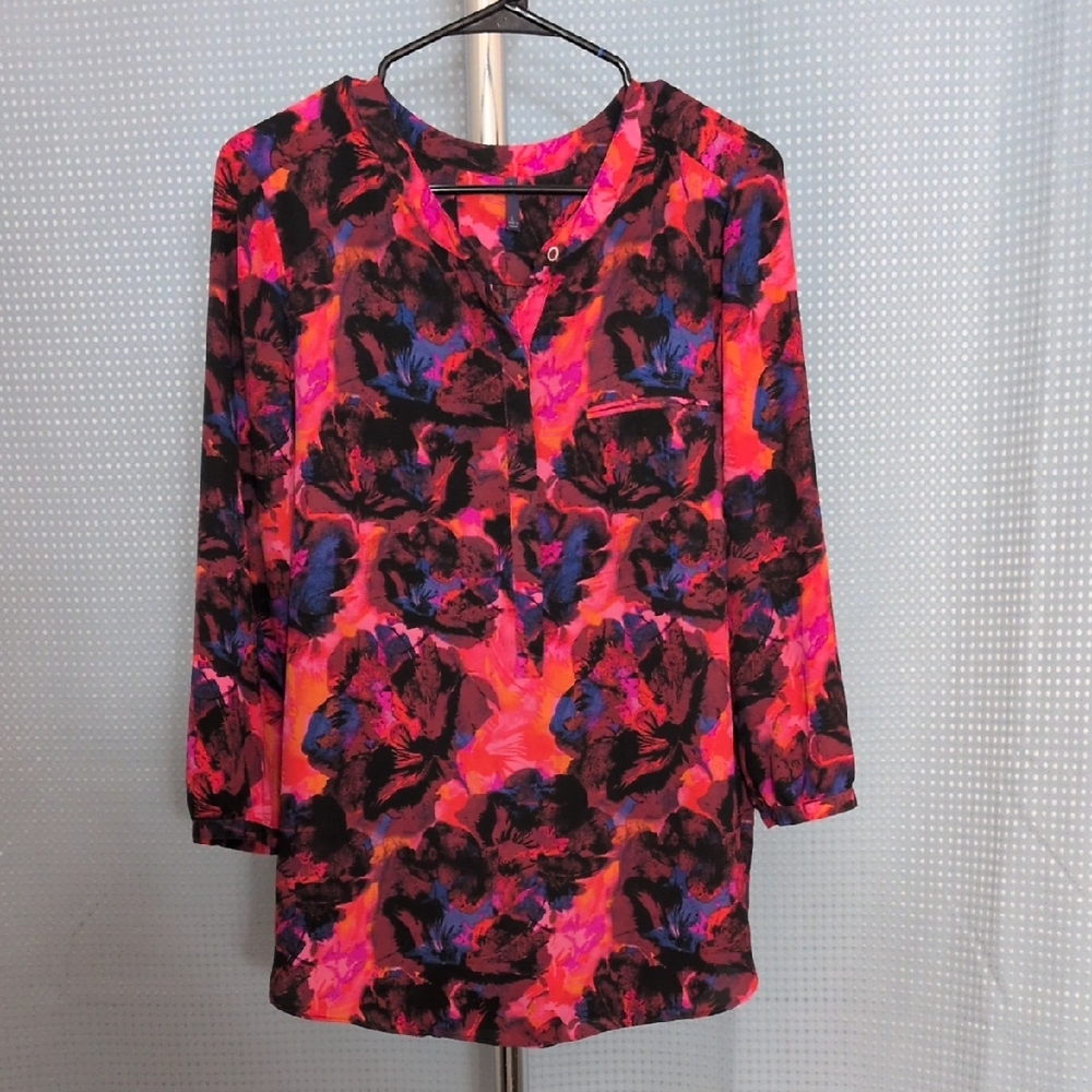 NYDJ Bright Floral Top
